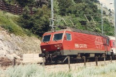 SBB CFF FFS, Lötschberg Südrampe, 6. July 1993